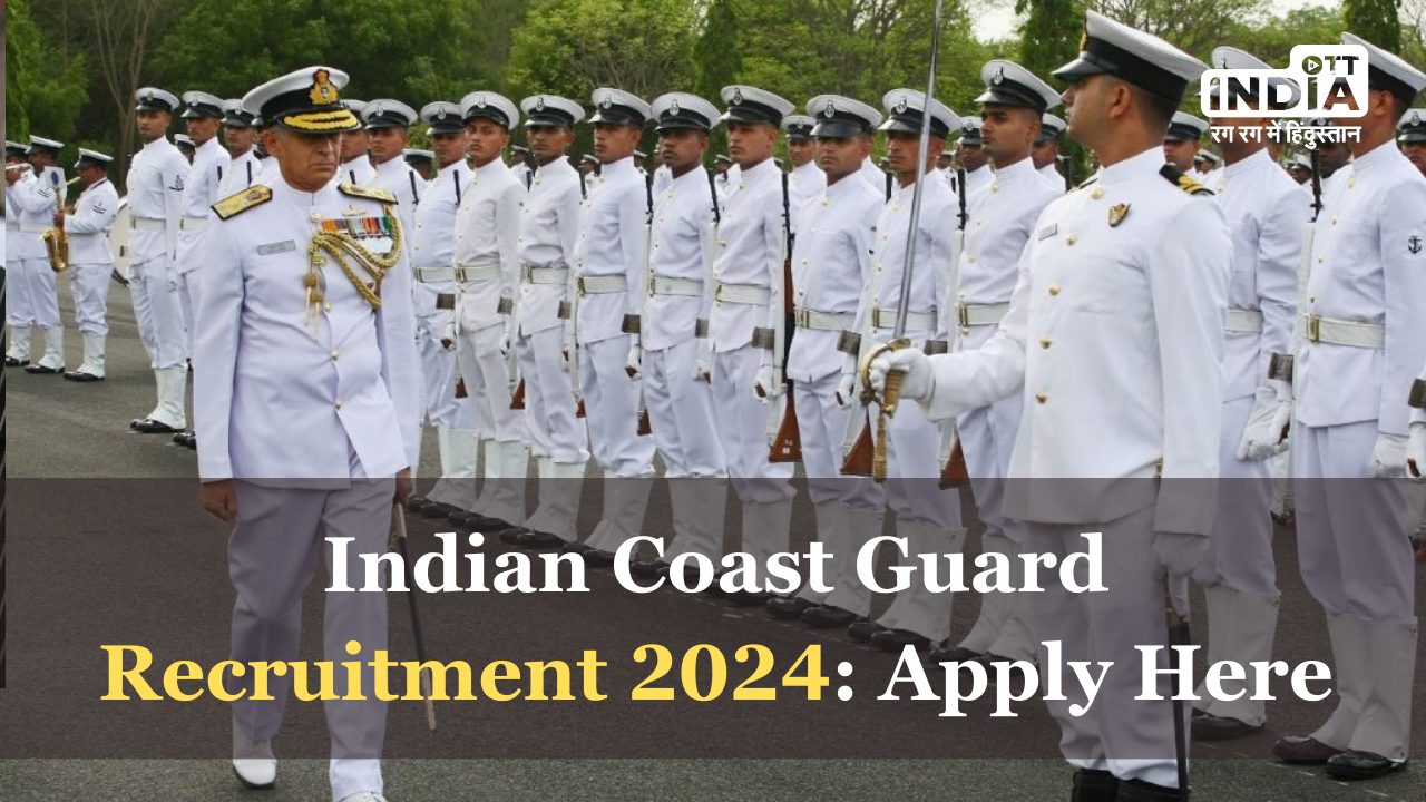 Indian Coast Guard Recruitment 2024: Applications are out for the position of Navik (General Duty)