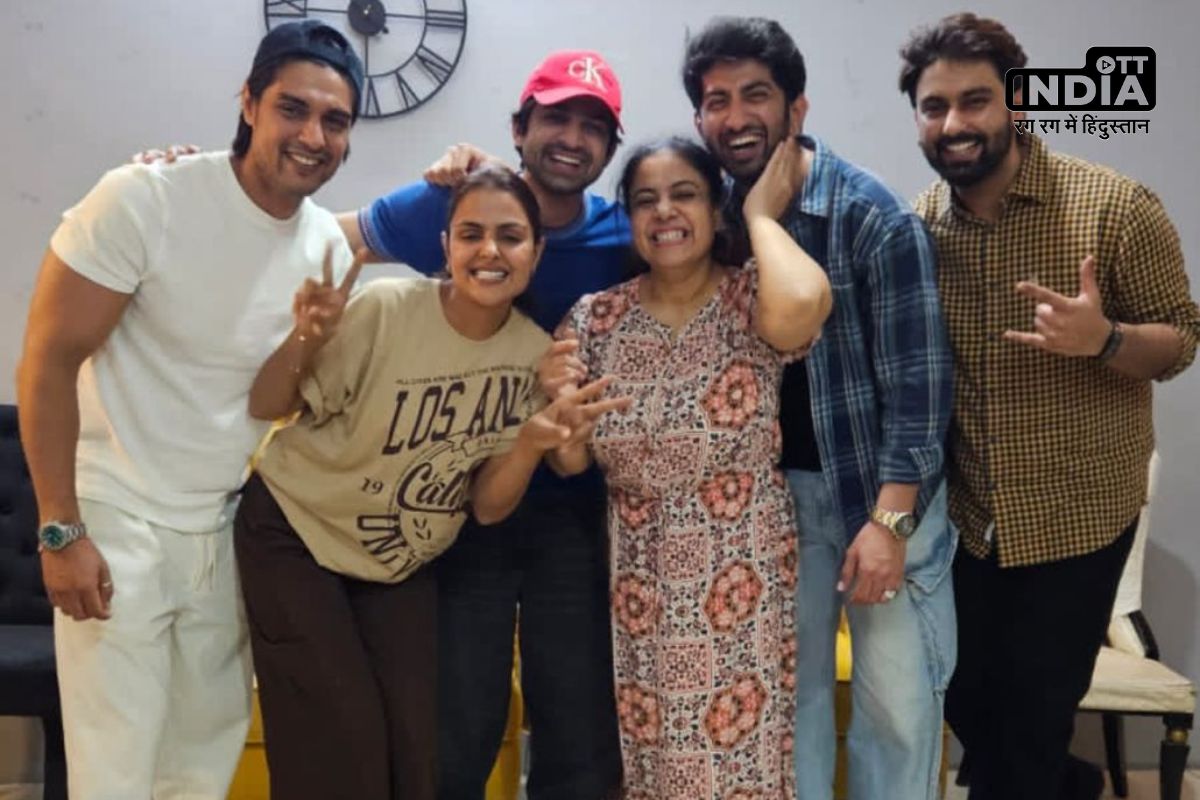 Actor Love Singh enjoys the reunion with Udaariyan actors Ankit, Priyanka, Abhishek and others