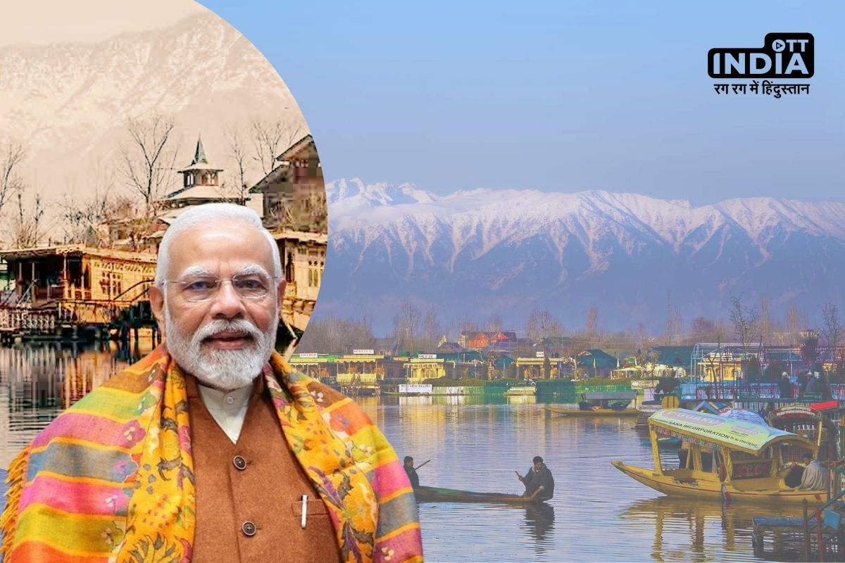 PM Modi s first visit Post Article 370; Srinagar adorned in Tricolor Aura