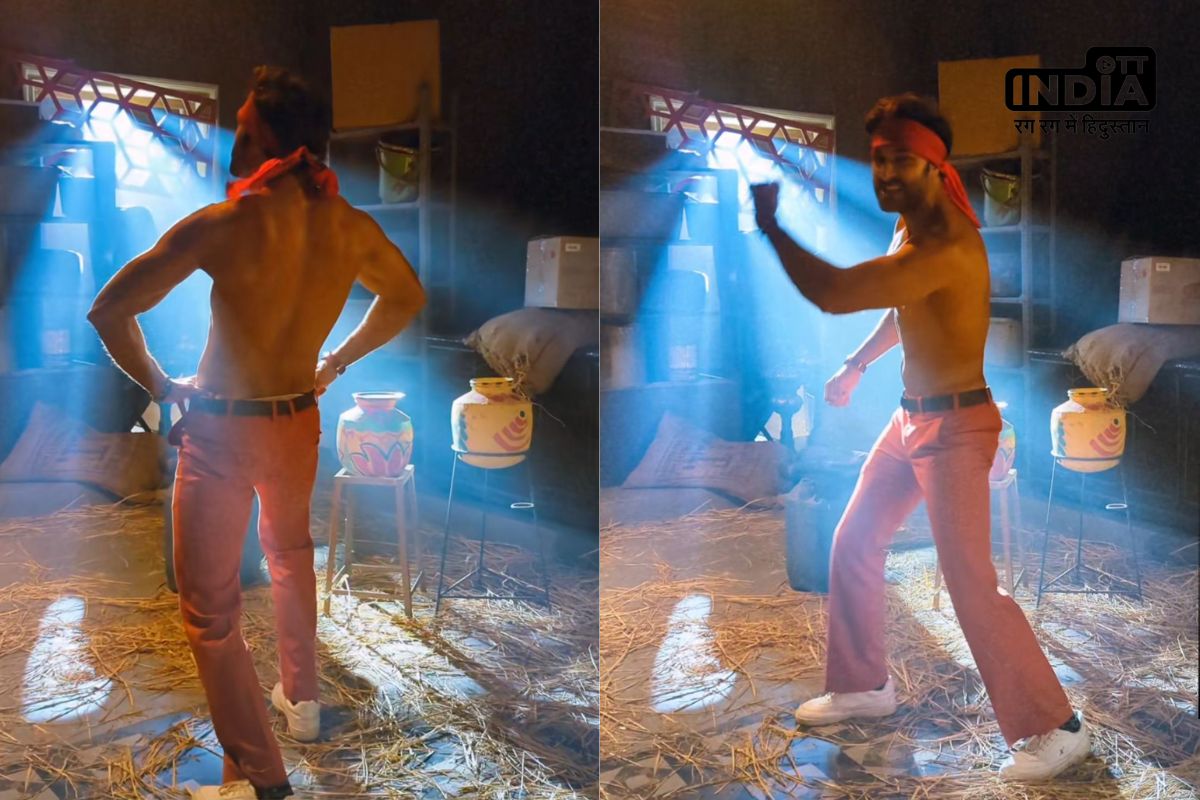 Nothing Just actor Zohaiib Asshraf Siddiqui setting the temperature soaring with his bare body