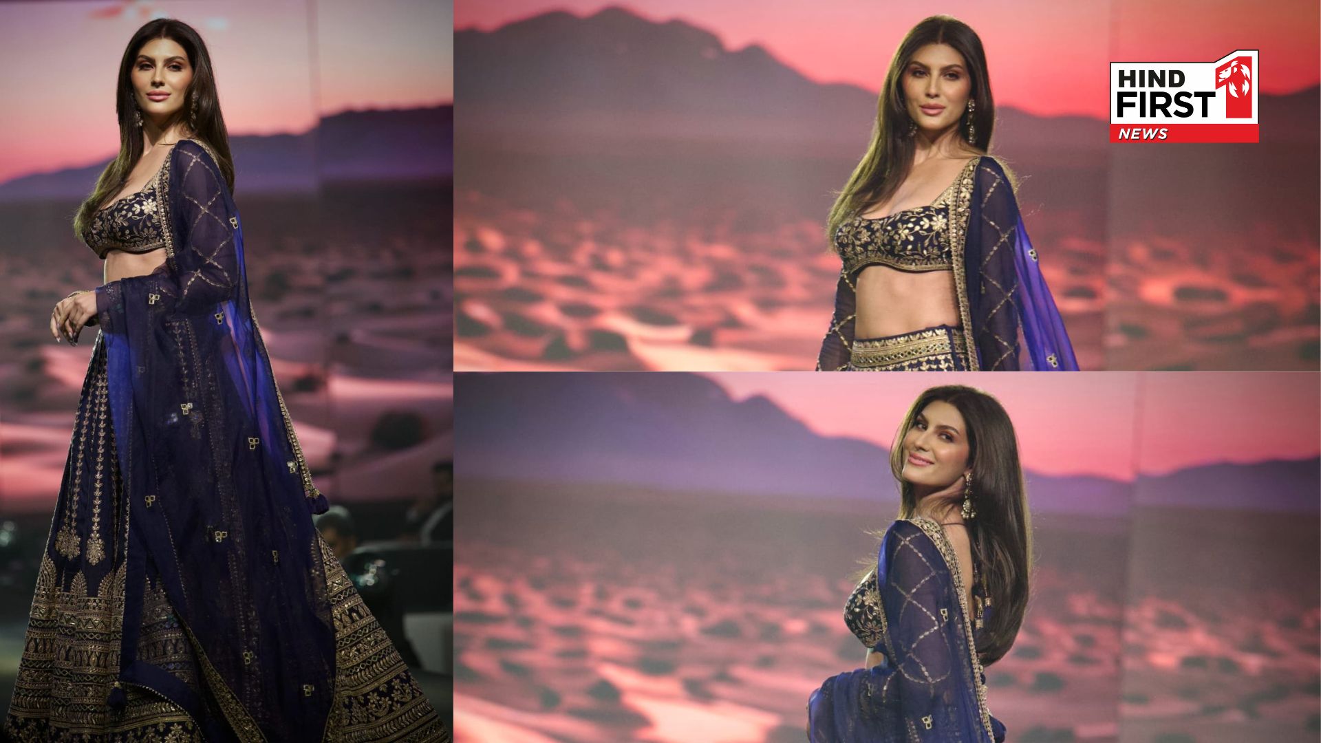 Elnaaz Norouzi walks the ramp for designer Gopi Vaid, and reminisces about her runway days