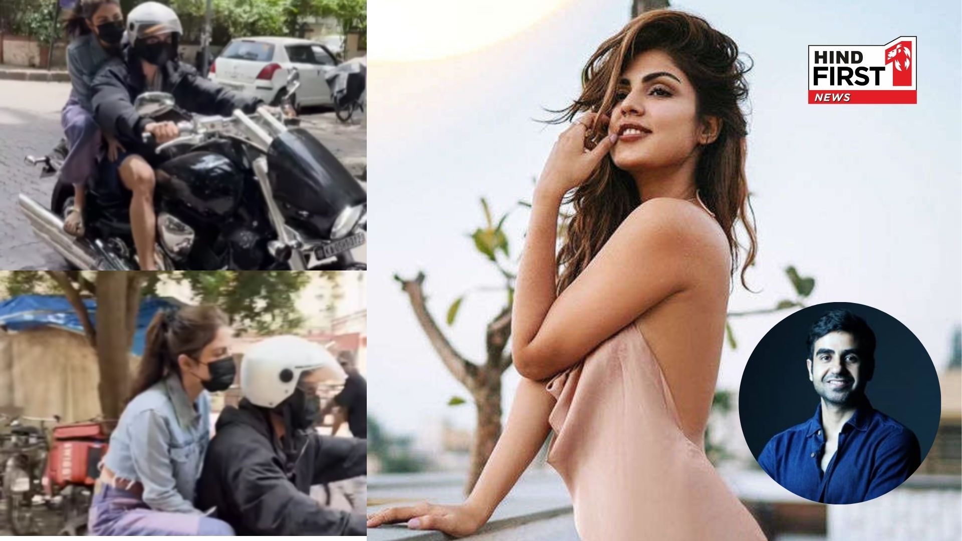 Nikhil Kamath and Rhea Chakraborty Spotted in Bandra, Netizens Question Helmet Safety