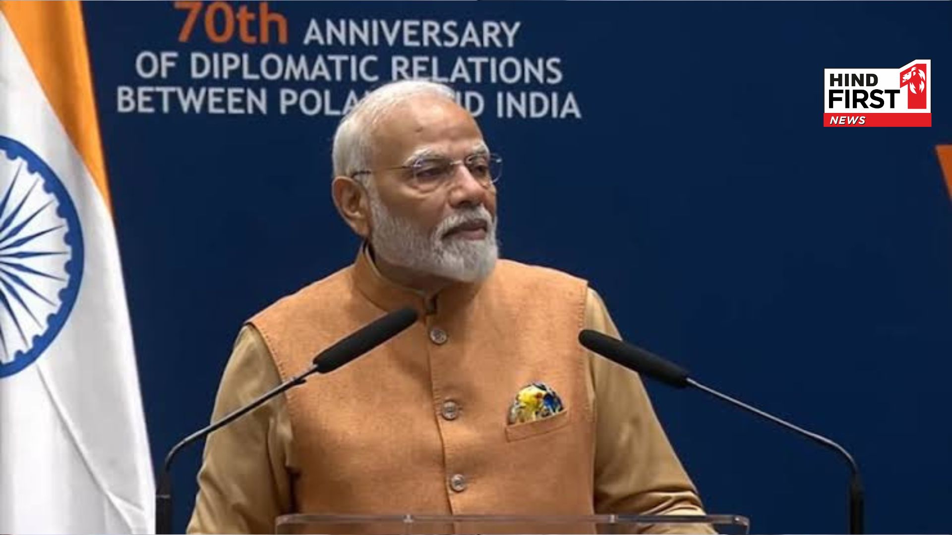 Pm Poland visit: Narendra Modi Said to his friend no time for war