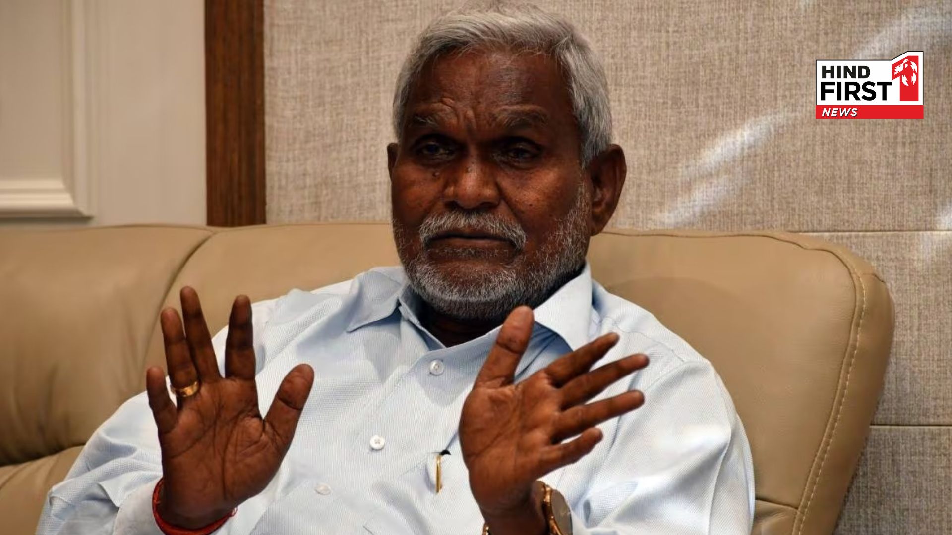 Jharkhand News: Ex CM Champai Soren in Delhi, amid speculation he may join BJP