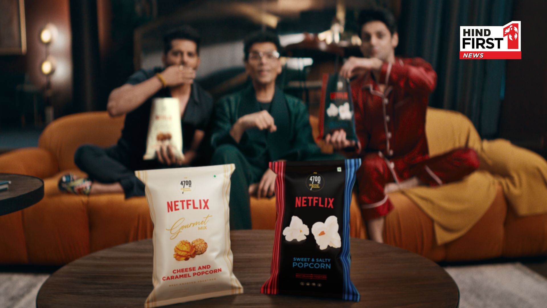 Karan Johar Introduce favorite Popcorn Flavors in Partnership with Netflix