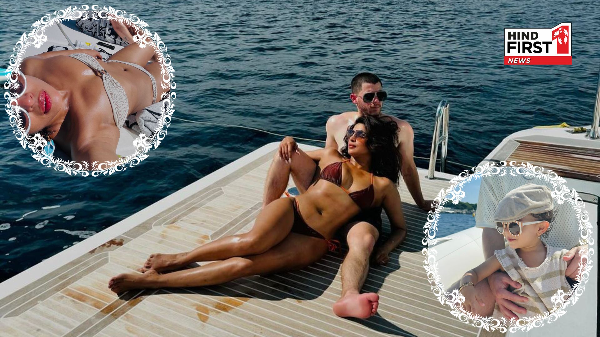 Priyanka Chopra and Nick Jonas Enjoy Vacation in South of France with Daughter Malti Marie