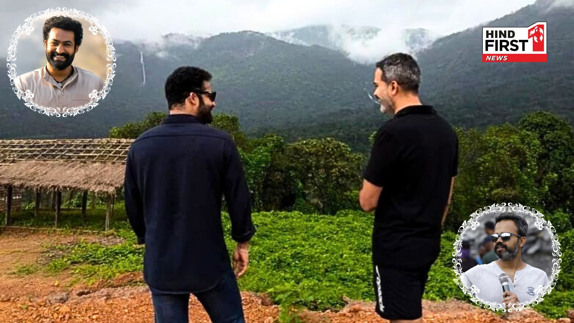 Jr. NTR and Prashanth Neel Tease Fans with a Candid Photo Ahead of NTRNeel Shoot