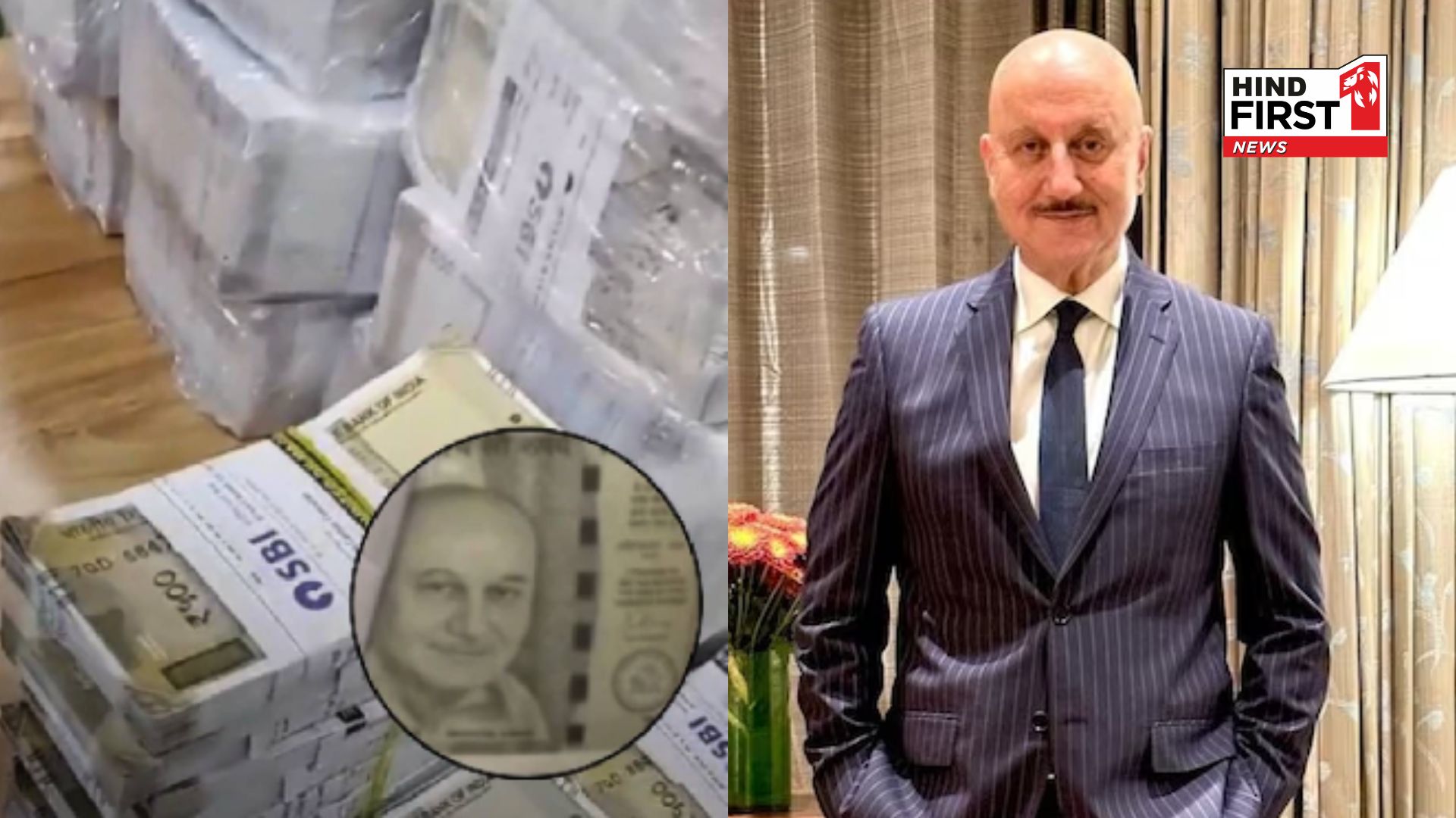 Anupam Khers face appears on fake Rs 500 Notes – Heres what happened