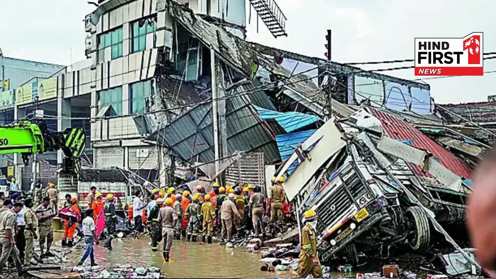 Lucknow Building Collapse: Dance of death in a three-storey building, eight dead and 22 injured; relief work continues   