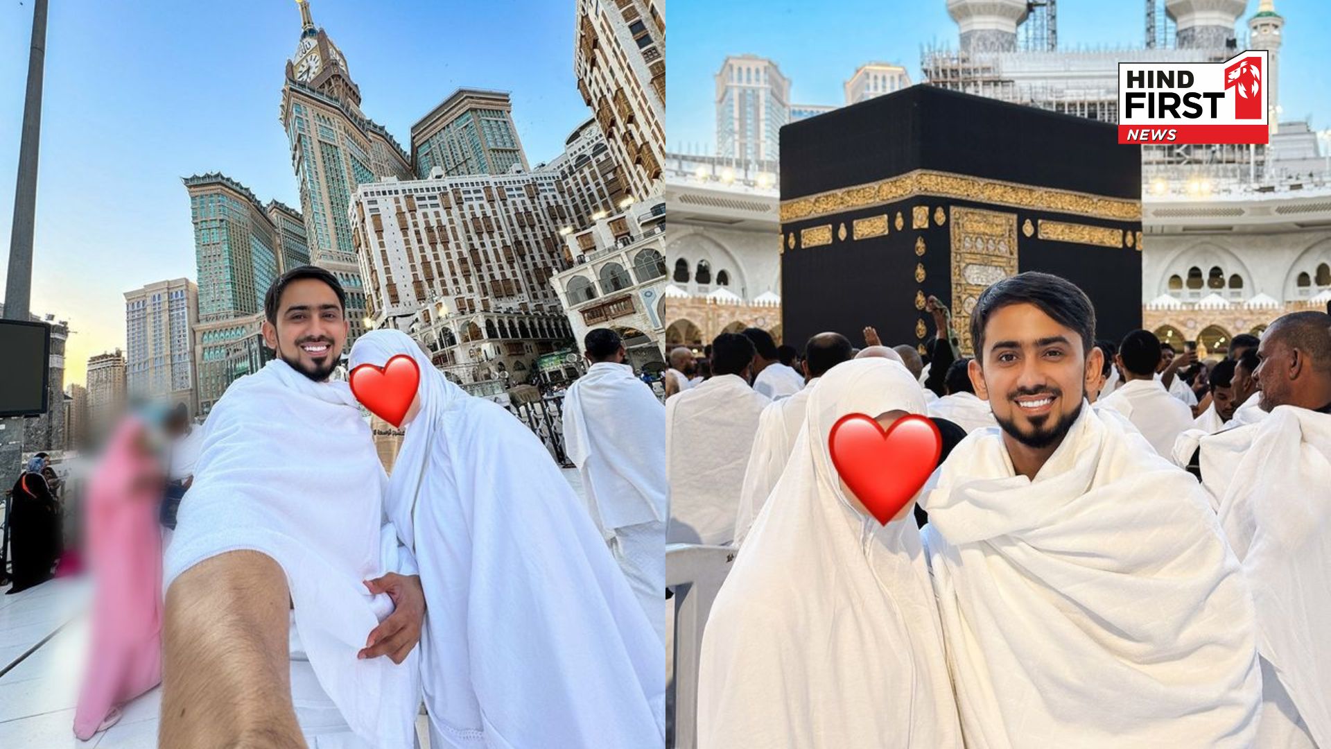 Adnaan Shaikh performs Umrah with his wife Ayesha, wishes for his parents happiness and health | PHOTOS