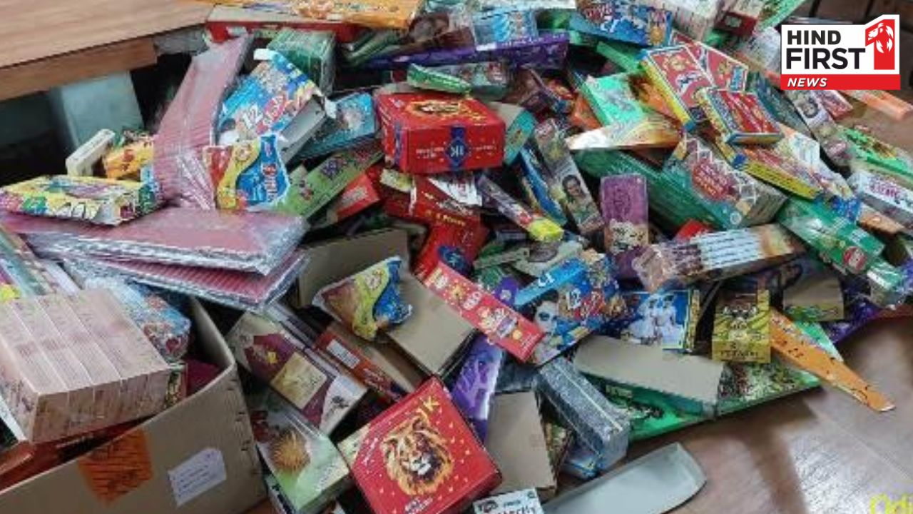 Delhi Police Seize Over 1,300 Kilograms of Illegal Firecrackers