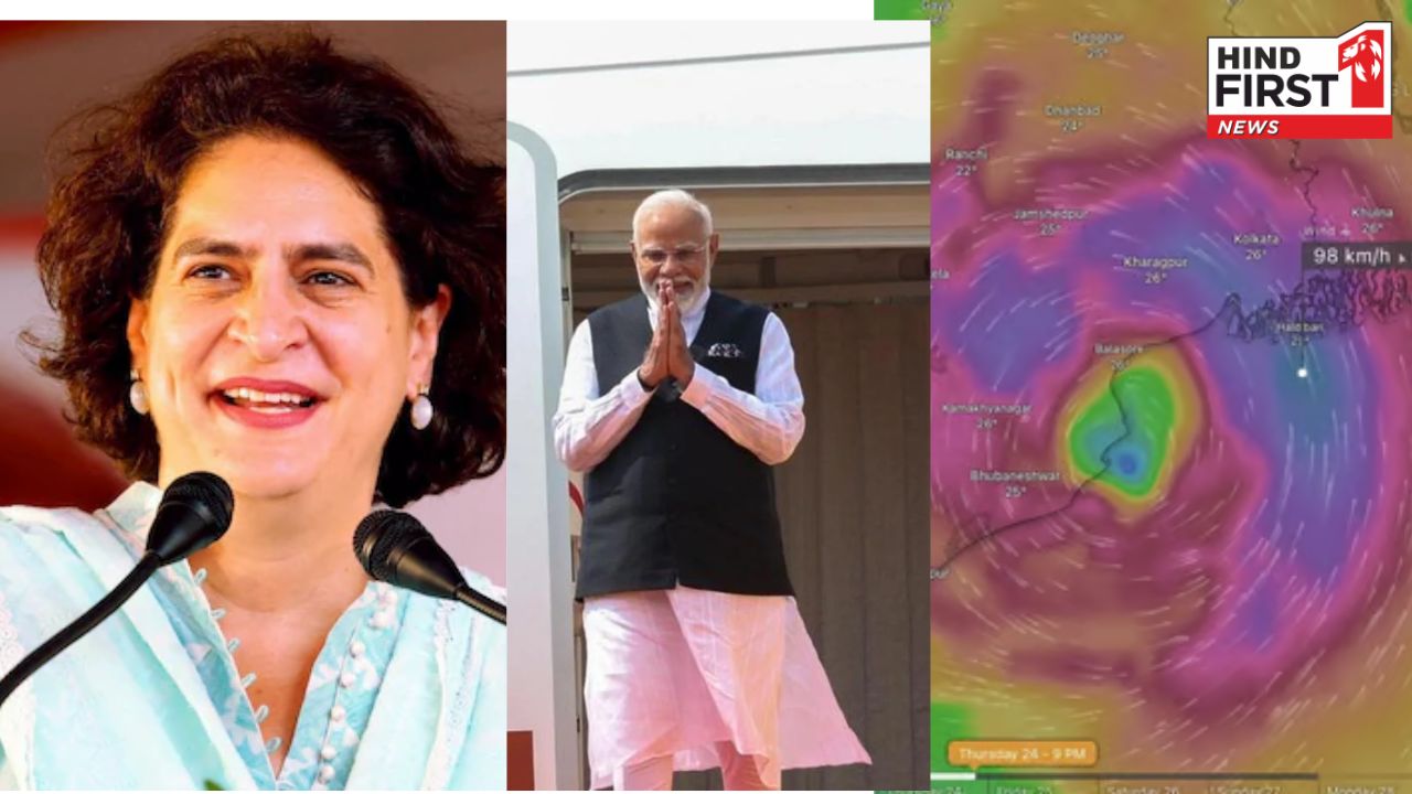 Key Events on October 23: Modi-Xi Meeting, Priyanka Gandhi’s Nomination, Cyclone Dana, and More