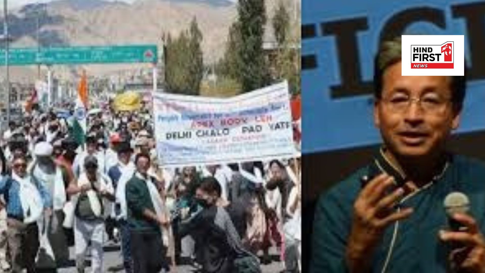 A Ramon Magsaysay Award winner Sonam Wangchuk, Who was detained by the police