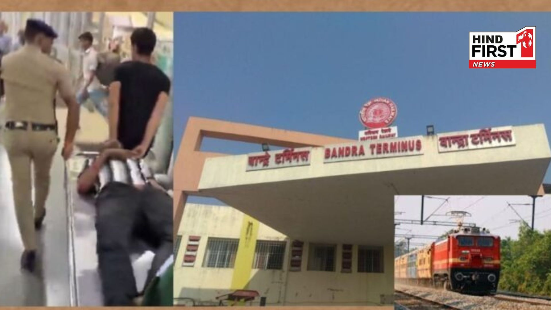 Mumbai:  Major stampede at Bandra Terminus station, many people injured