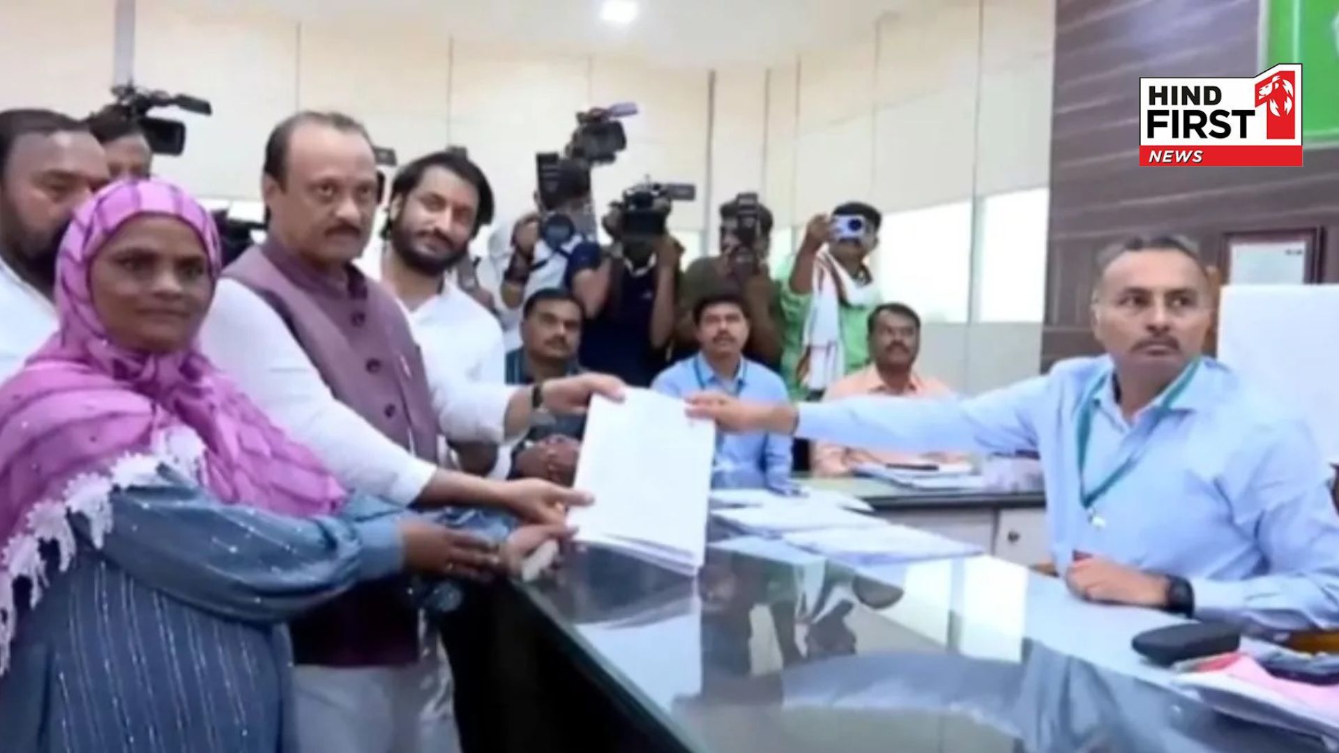 Maharashtra Election: Deputy CM Ajit Pawar filed nomination from Baramati seat