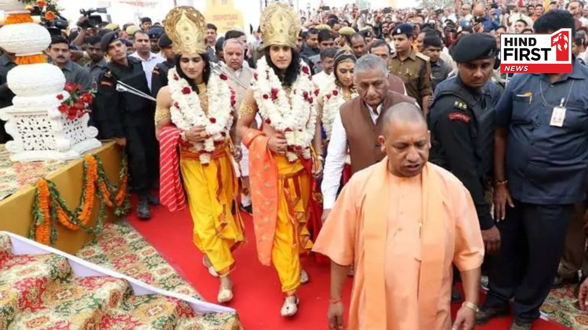 CM Yogi Adityanath reached Ayodhya, will participate in the grand Deepotsav