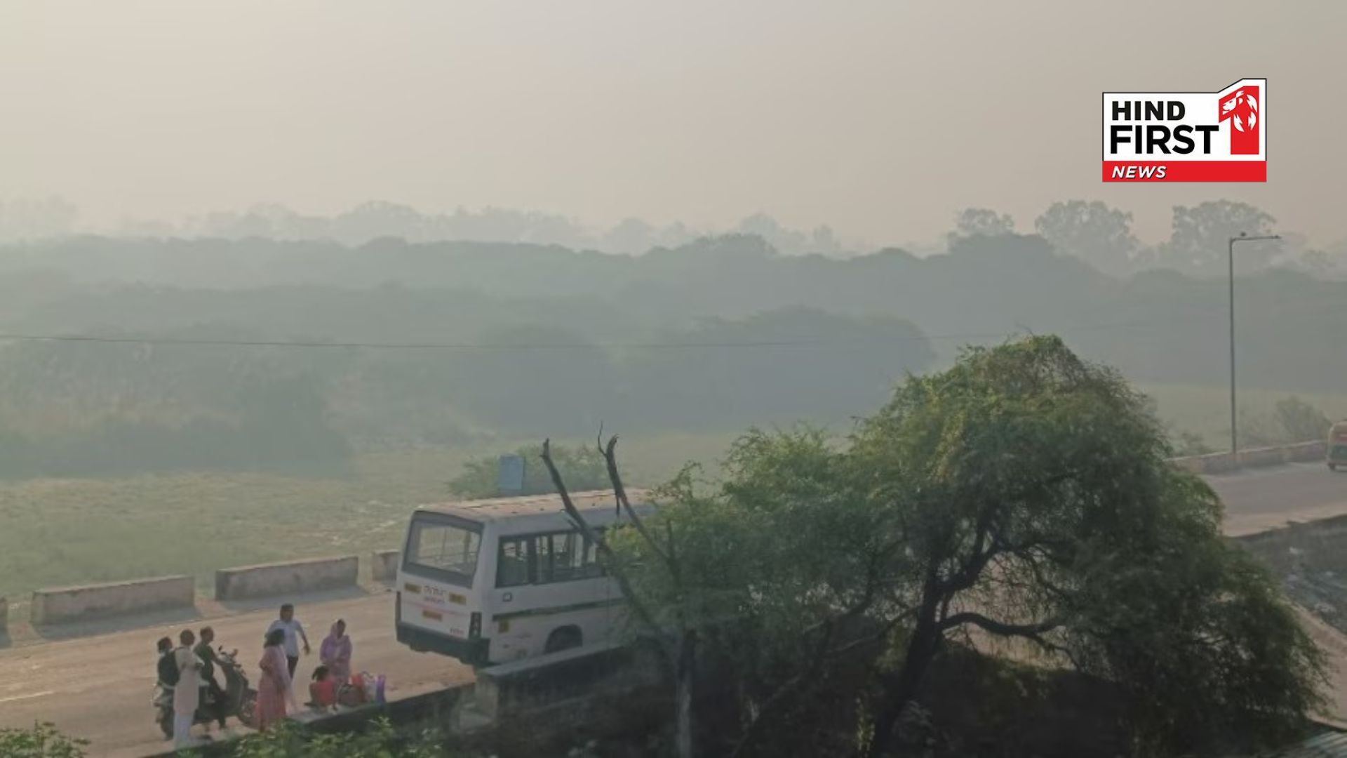 Straw became the enemy! Capital air becomes very bad, AQI crosses 300