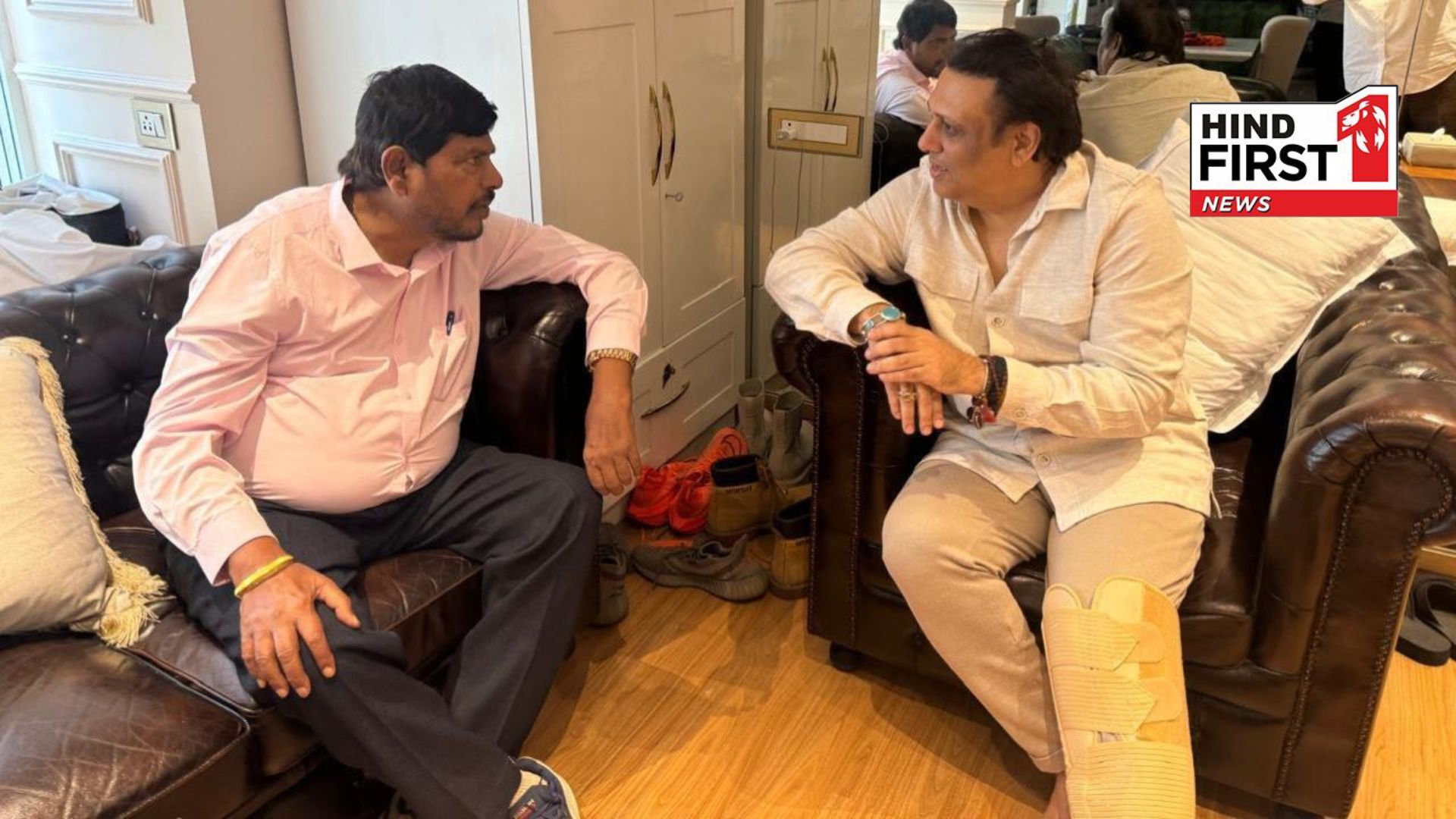 Ramdas Athawale met Govinda, enquired about the condition of the actor