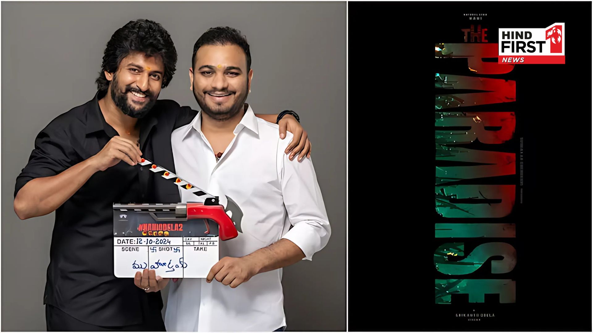 Actor Nani ’s Next with Srikanth Odela Officially Titled The Paradise