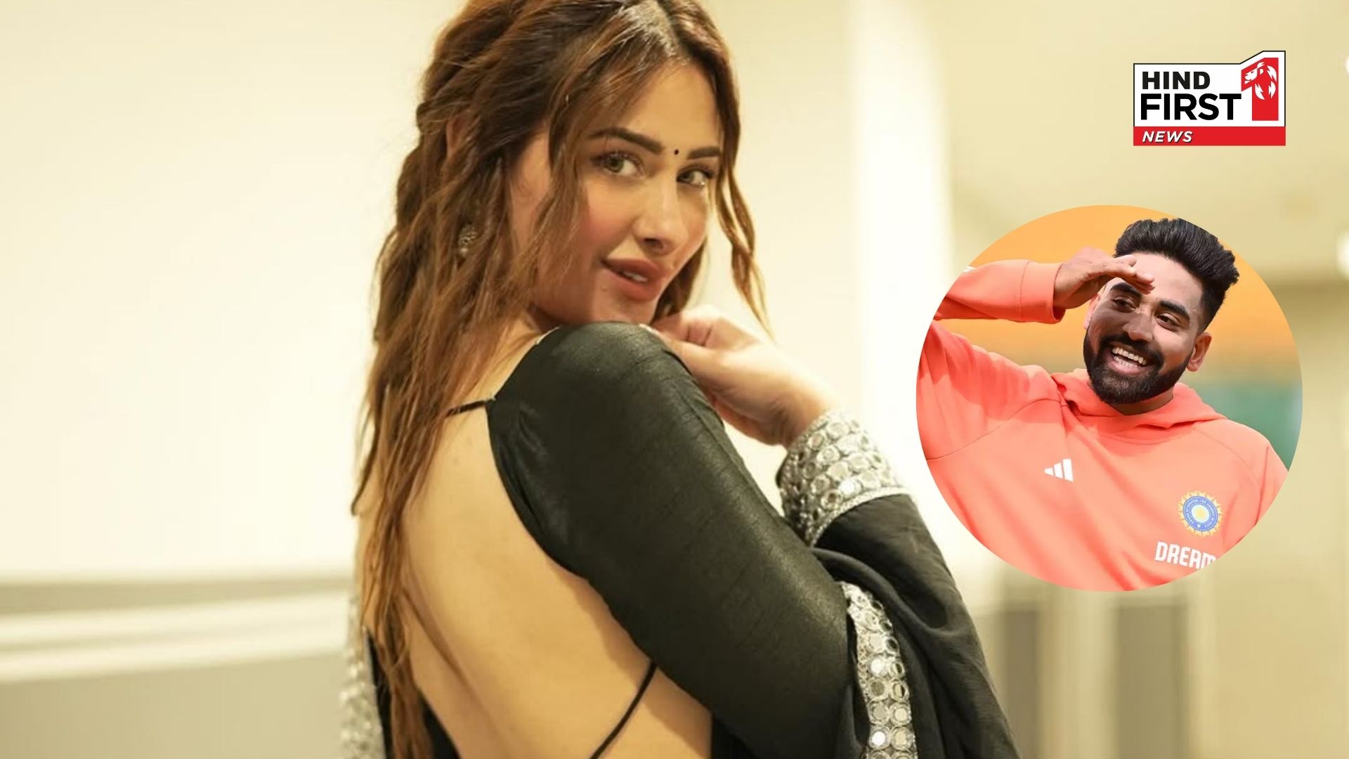 Cricketer Mohammed Siraj likes on Mahira Sharma ’s latest backless pictures spark dating rumours