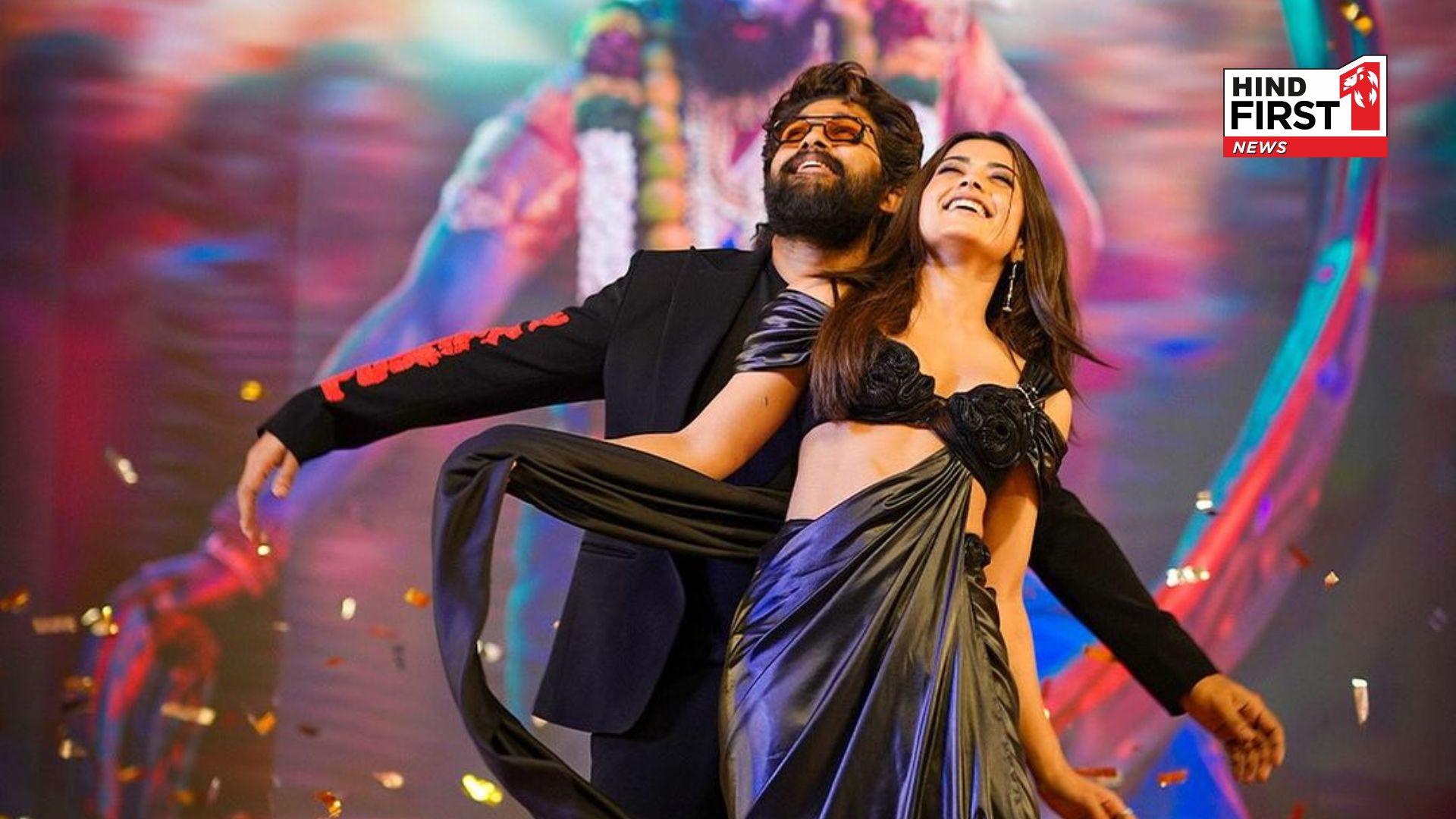 Allu Arjun, Rashmika Mandanna Steal the Show with Electrifying Dance at ‘Pushpa 2’ Event in Mumbai