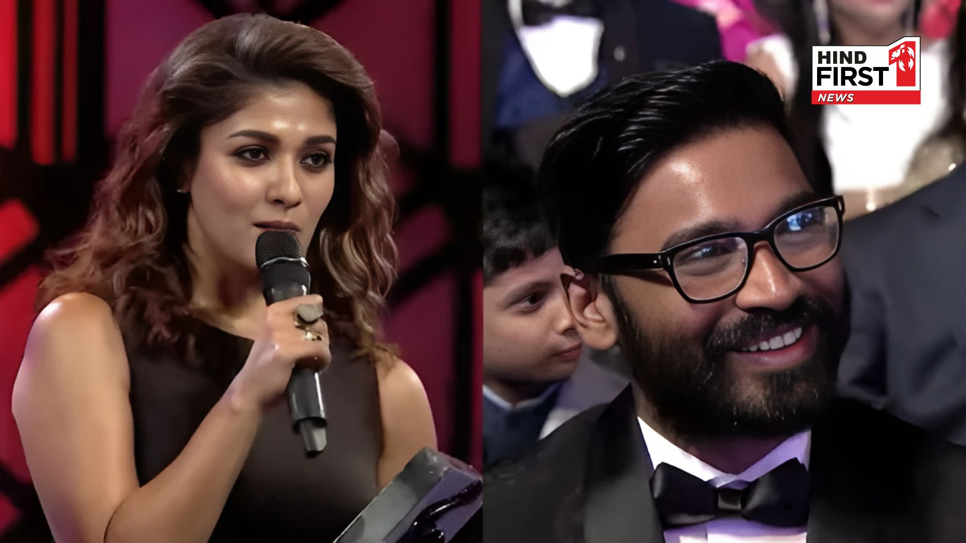 When Nayanthara apologized to Dhanush at Filmfare 2016