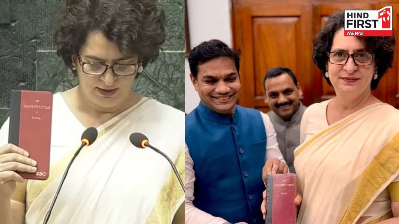 Priyanka Gandhi Sworn in as Member of Parliament, Follows Brother Rahul’s Tradition