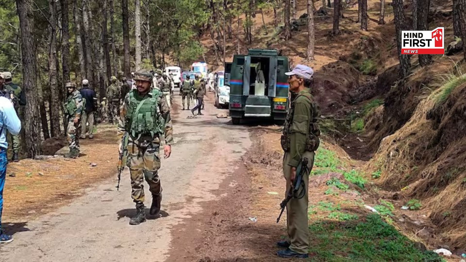 J&K: Encounter in Bandipora,1 terrorist killed, another hiding in forests, search operation continues