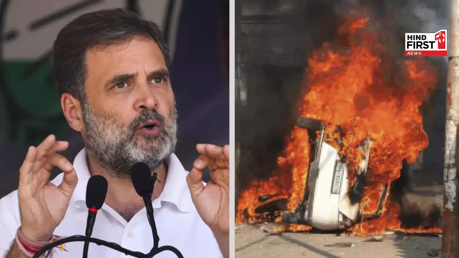 Rahul-Priyanka left for Sambhal, stopped by police on the way, barricading on places