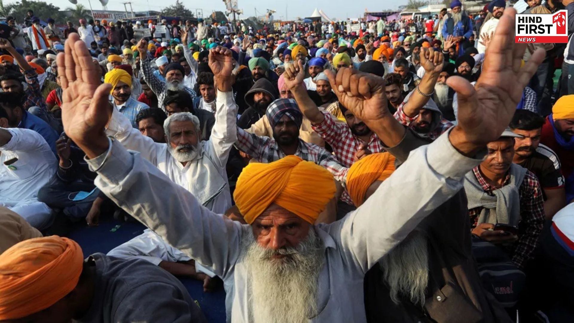 Farmers to march Delhi again, security tightened on Haryana border; riot control vehicles deployed