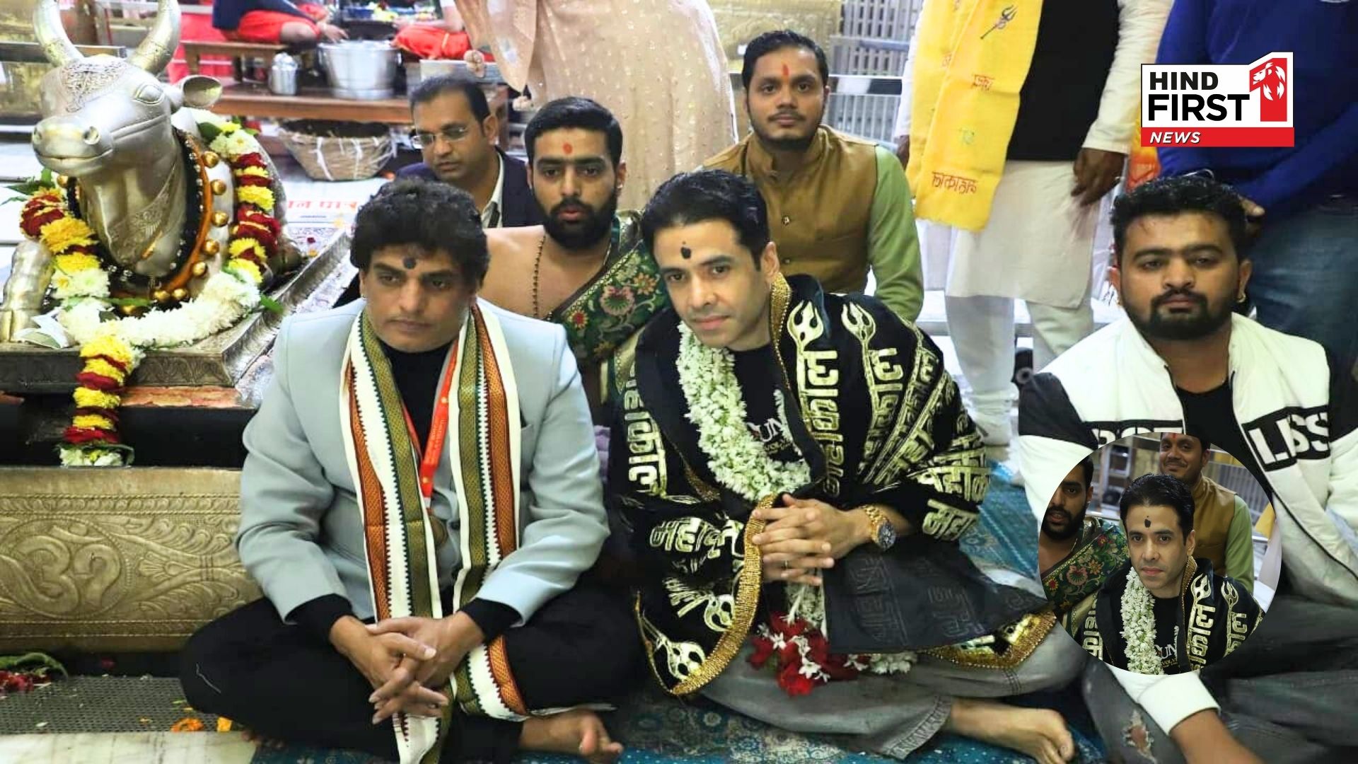 Tusshar Kapoor Visits Baba Mahakals Darbar for the First Time