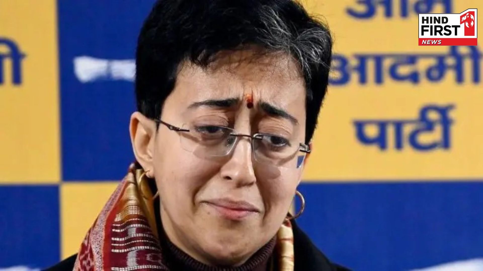 Atishi cried in a press meet on Ramesh Bidhuris comment, what Kejriwal say