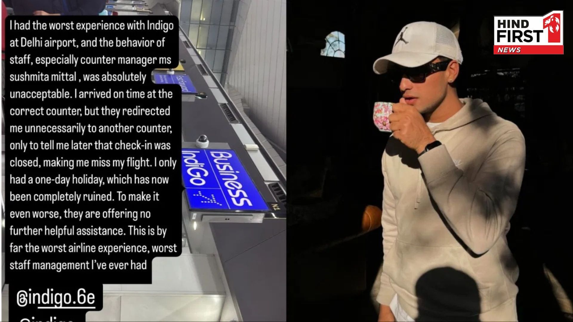 Indias star player was misbehaved by IndiGo staff at Delhi airport, said - it cant be worse than this