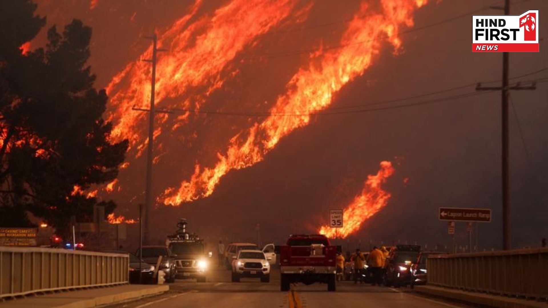Los Angeles Fire: 5000 acres destroyed in America; nature bent on destruction!