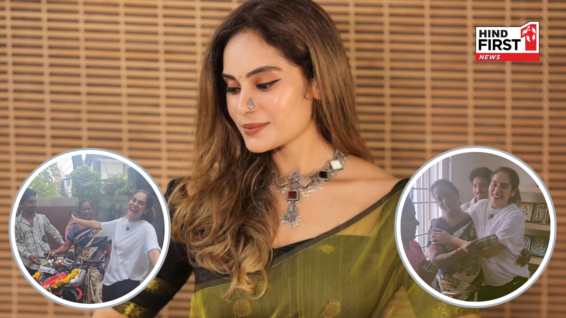 Shrutika Arjun Spreads Joy! Gifts Bigg Boss 18 Salary to Her House Help and Surprises Driver with a Bike