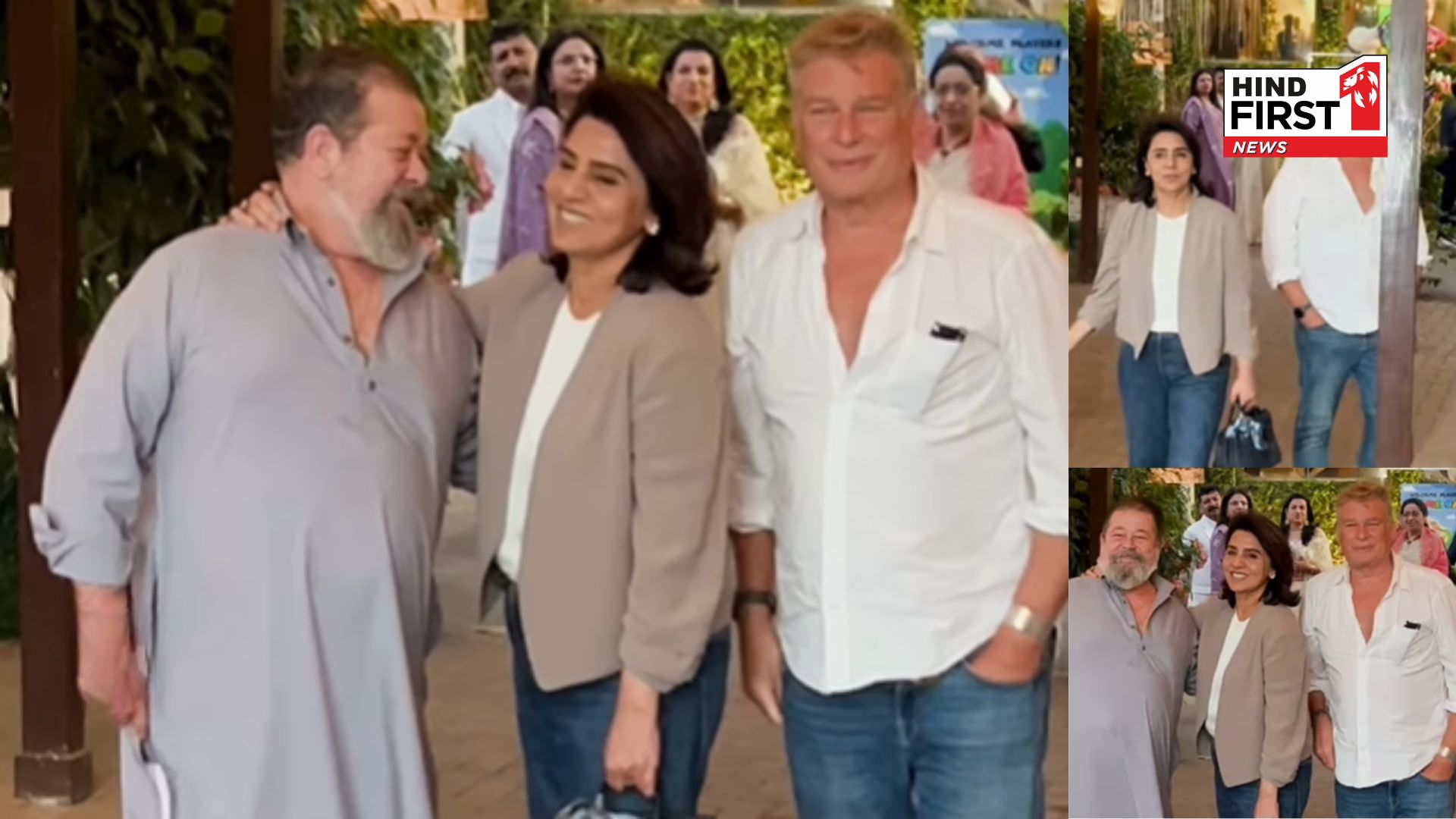 Karan Kapoor Makes a Rare Appearance at Randhir Kapoor’s Birthday Bash