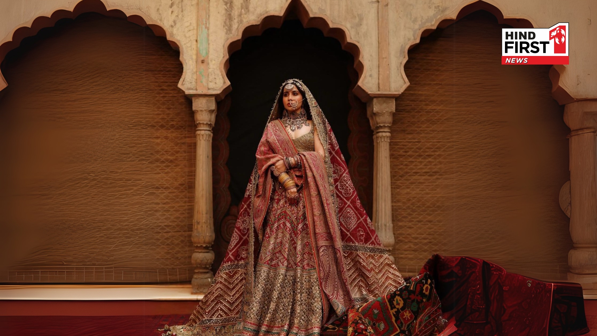 Uorfi Javed Takes Fashion Inspiration From Padmavat, Stuns In a Heavily Designed Royal Ensemble