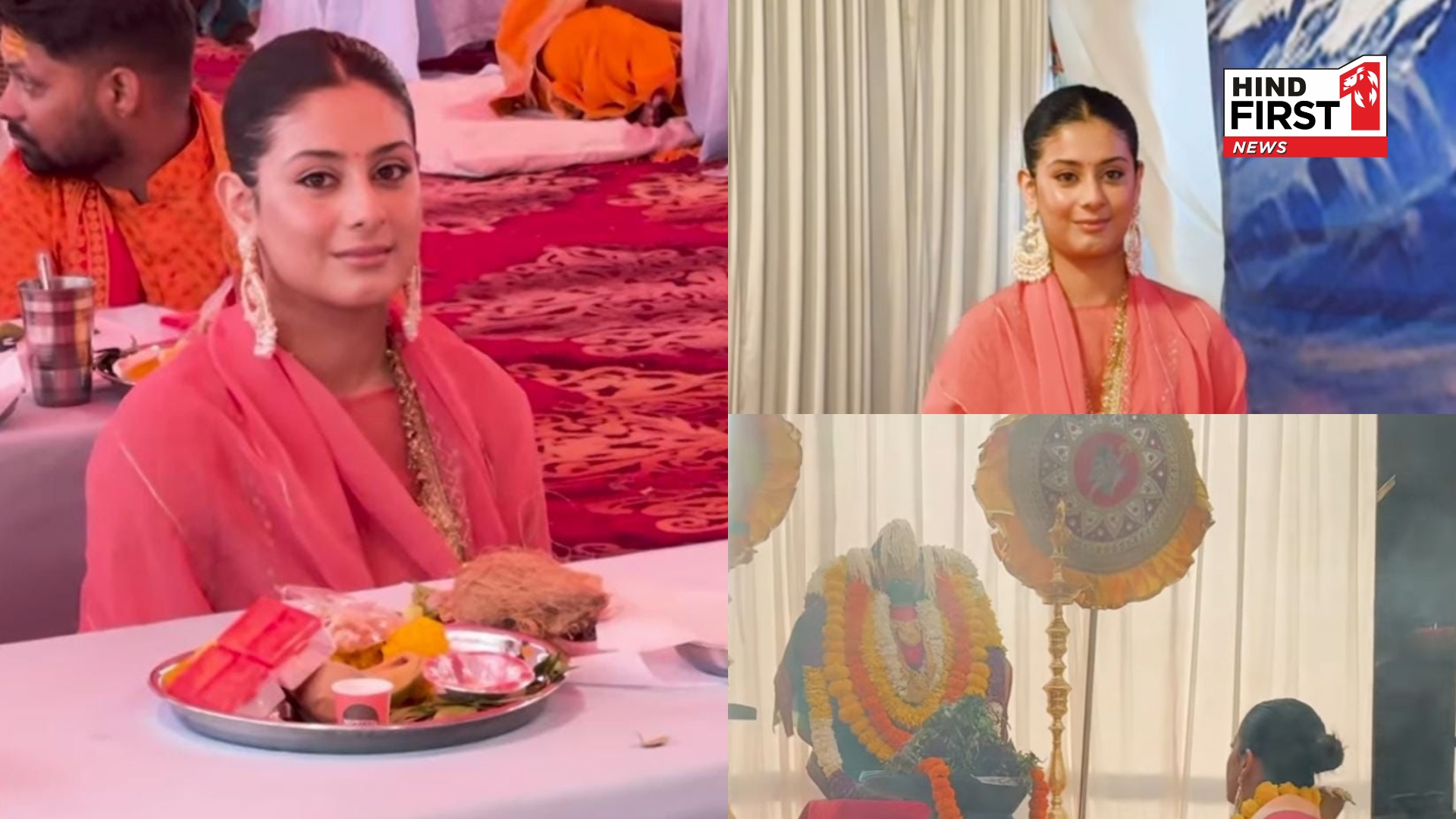 Isha Malviya Visits Shiv Temple in Mumbai on Mahashivratri, Performs Hawan