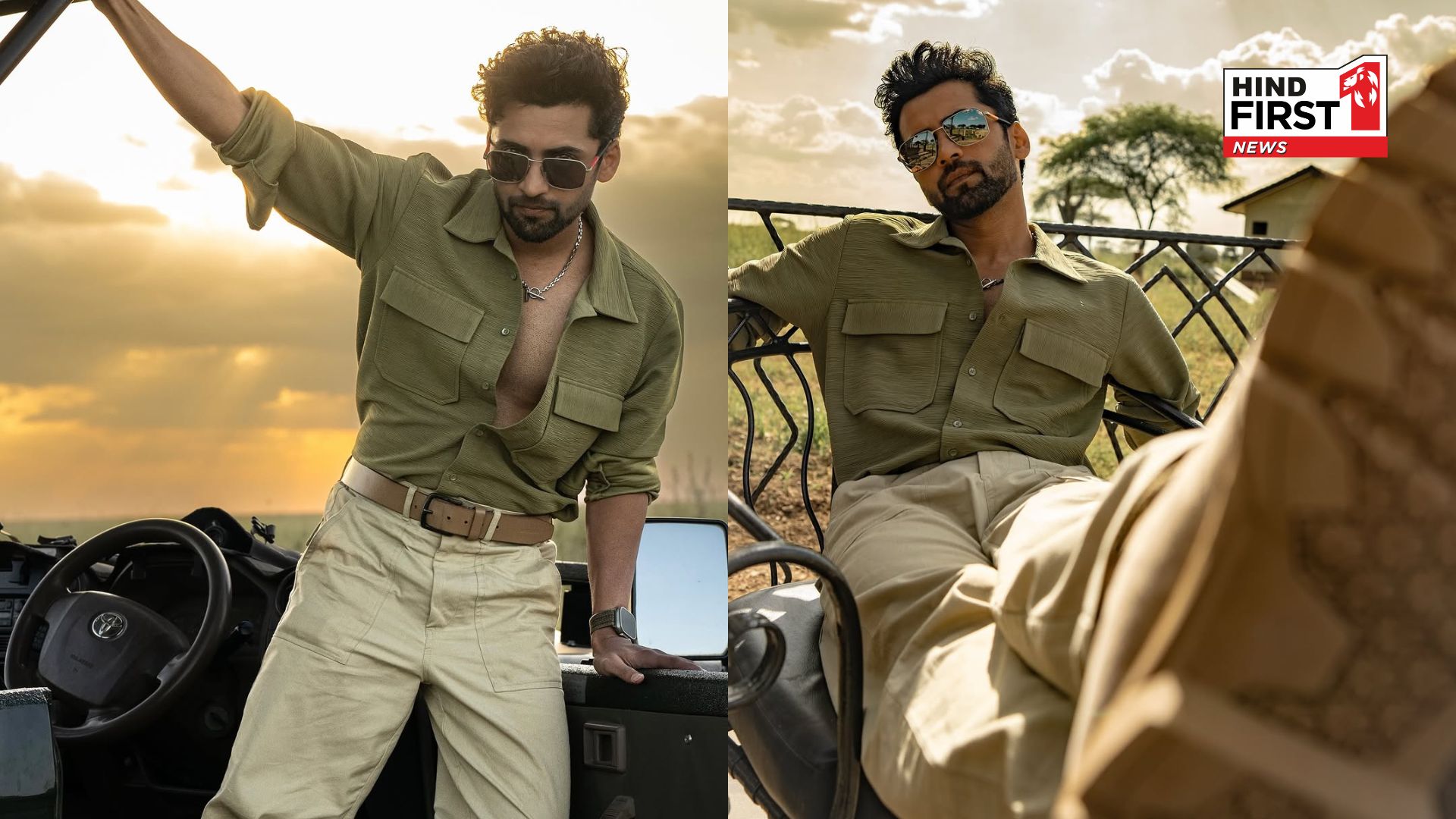 Sumedh Mudgalkar ’s Stylish Safari Look in Tanzania Goes Viral