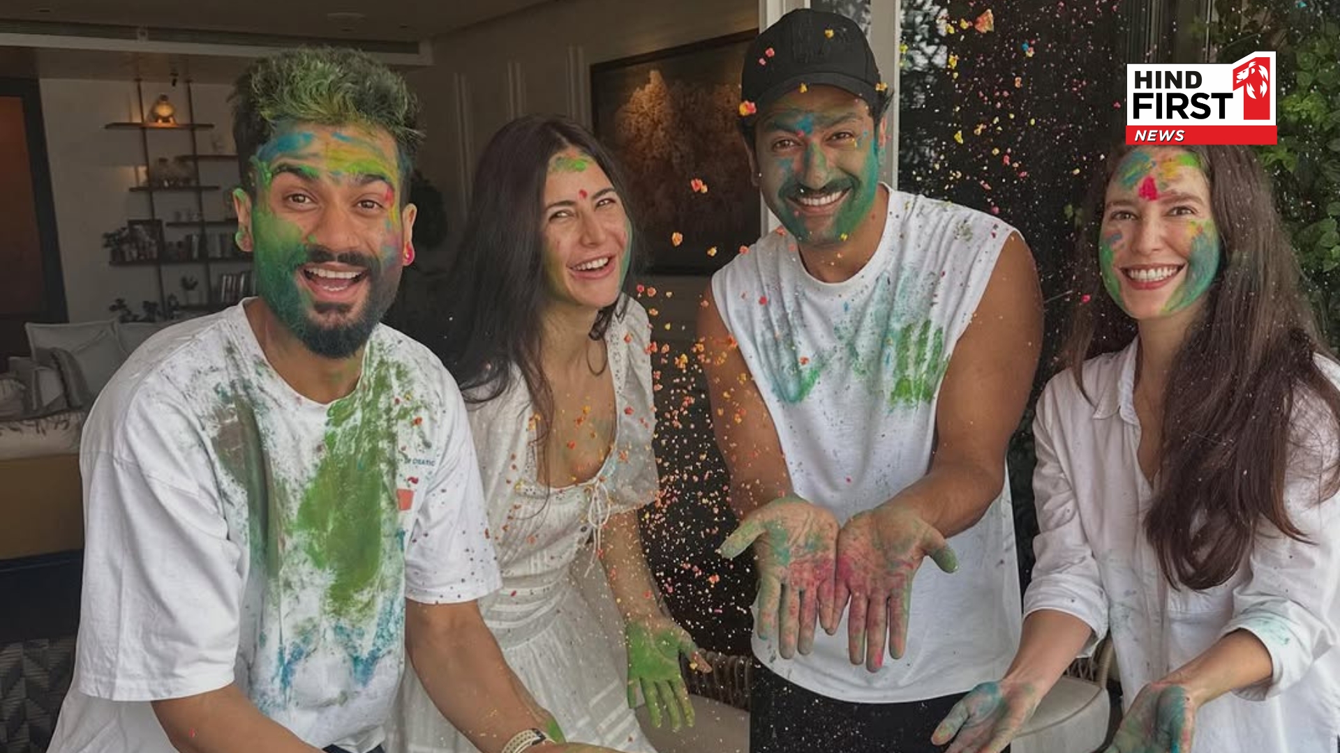 Inside Katrina Kaif and Vicky Kaushal ’s Joyful Holi with Family – Photos Inside