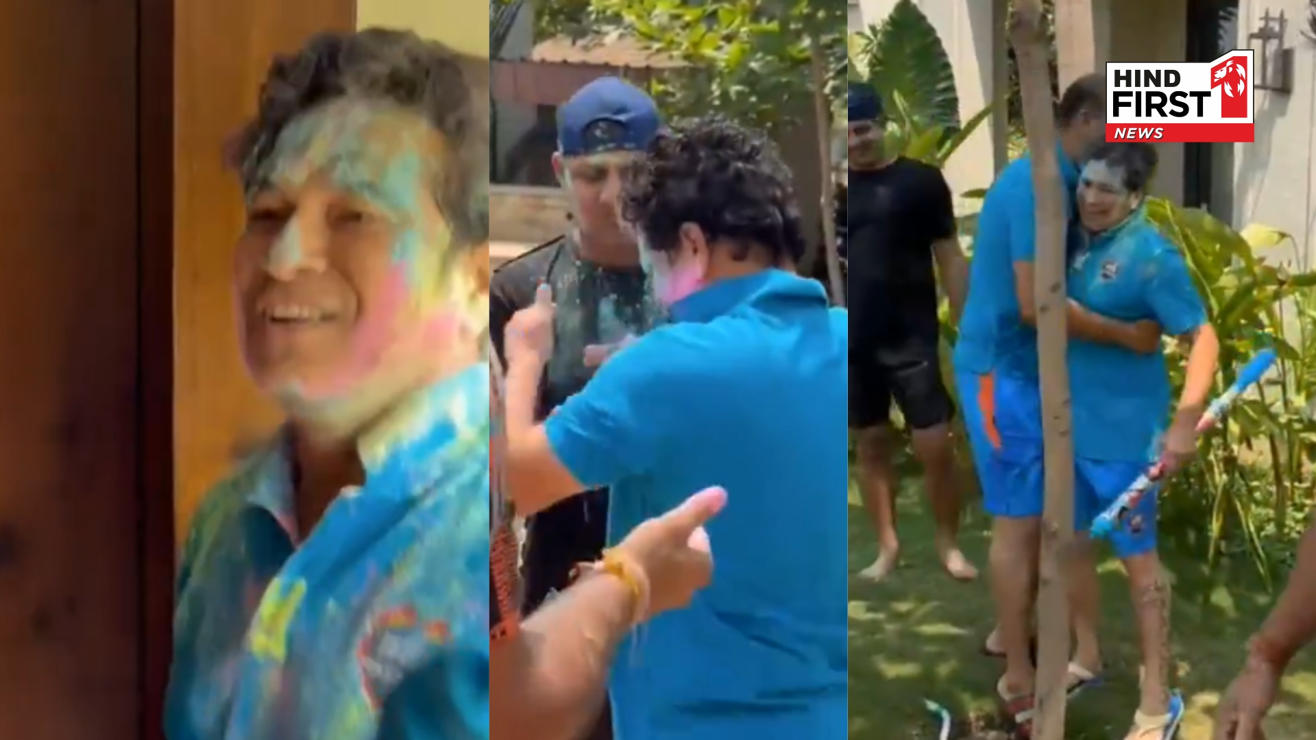 Sachin Tendulkar ’s Epic Holi Prank on Yuvraj Singh and Ambati Rayudu Goes Viral!