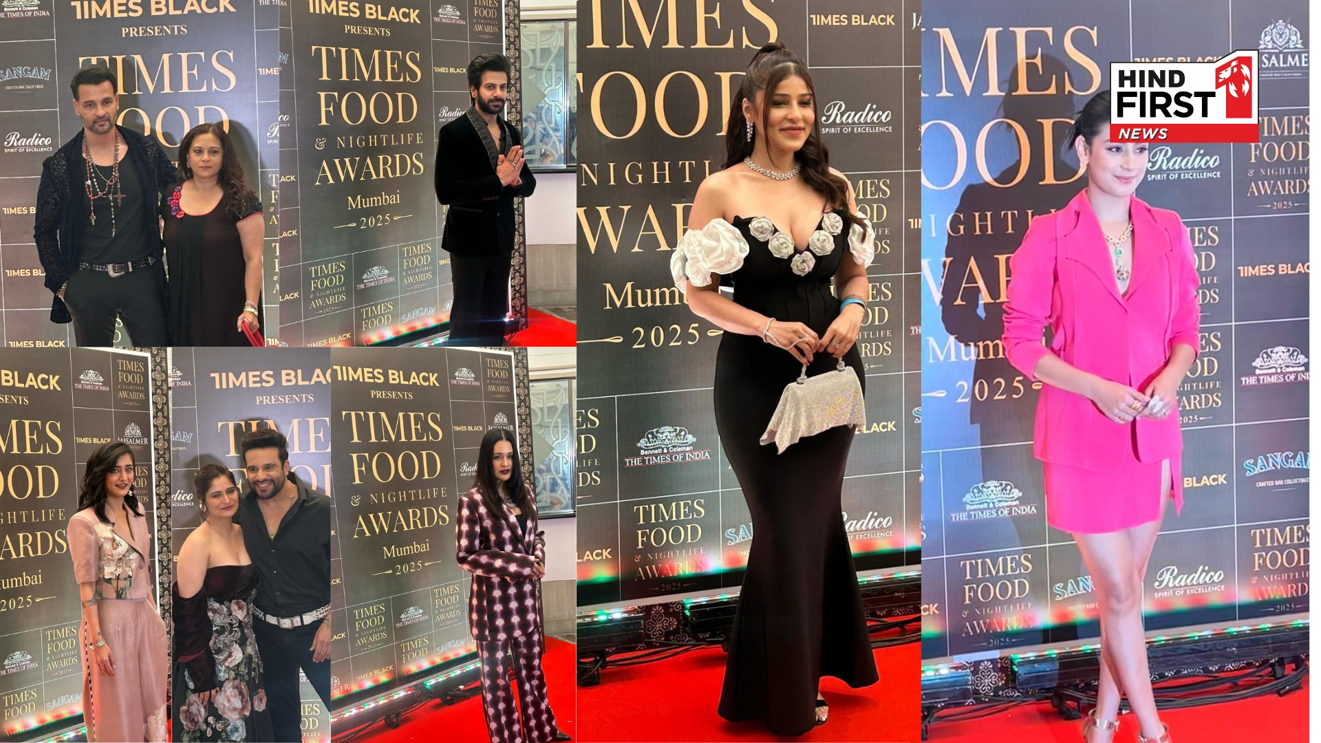 Isha Malviya, Krystle D’Souza, Munmun Dutta and Edin Rose Dazzle at Times Food and Nightlife Awards