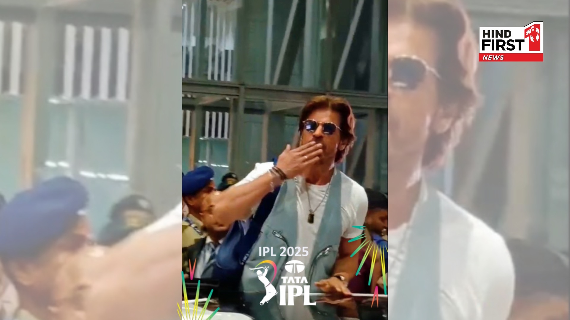 Shah Rukh Khan Arrives in Kolkata for IPL 2025 Kickoff, Fans Go Crazy