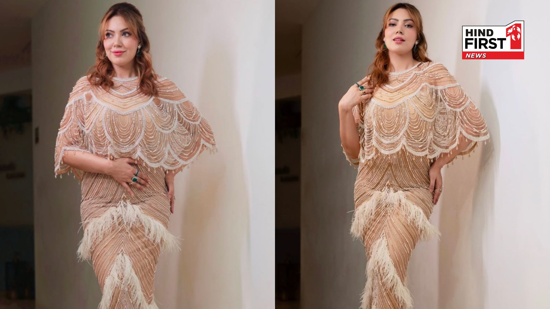 Taarak Mehta Star Munmun Dutta Slays in a Regal Golden Outfit
