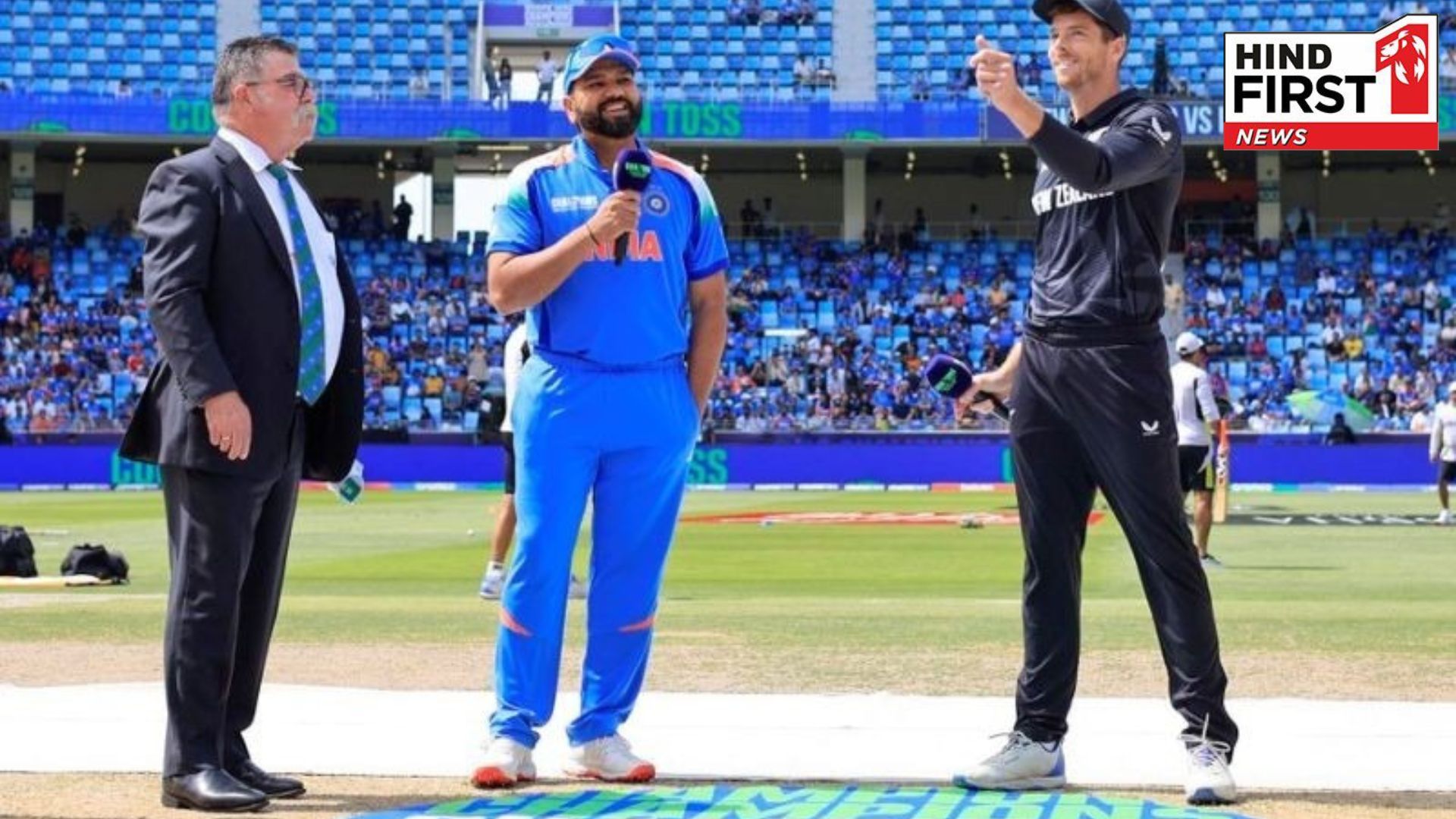 Champions Trophy Final: New Zealand win toss, opt to bat first in summit clash in Dubai