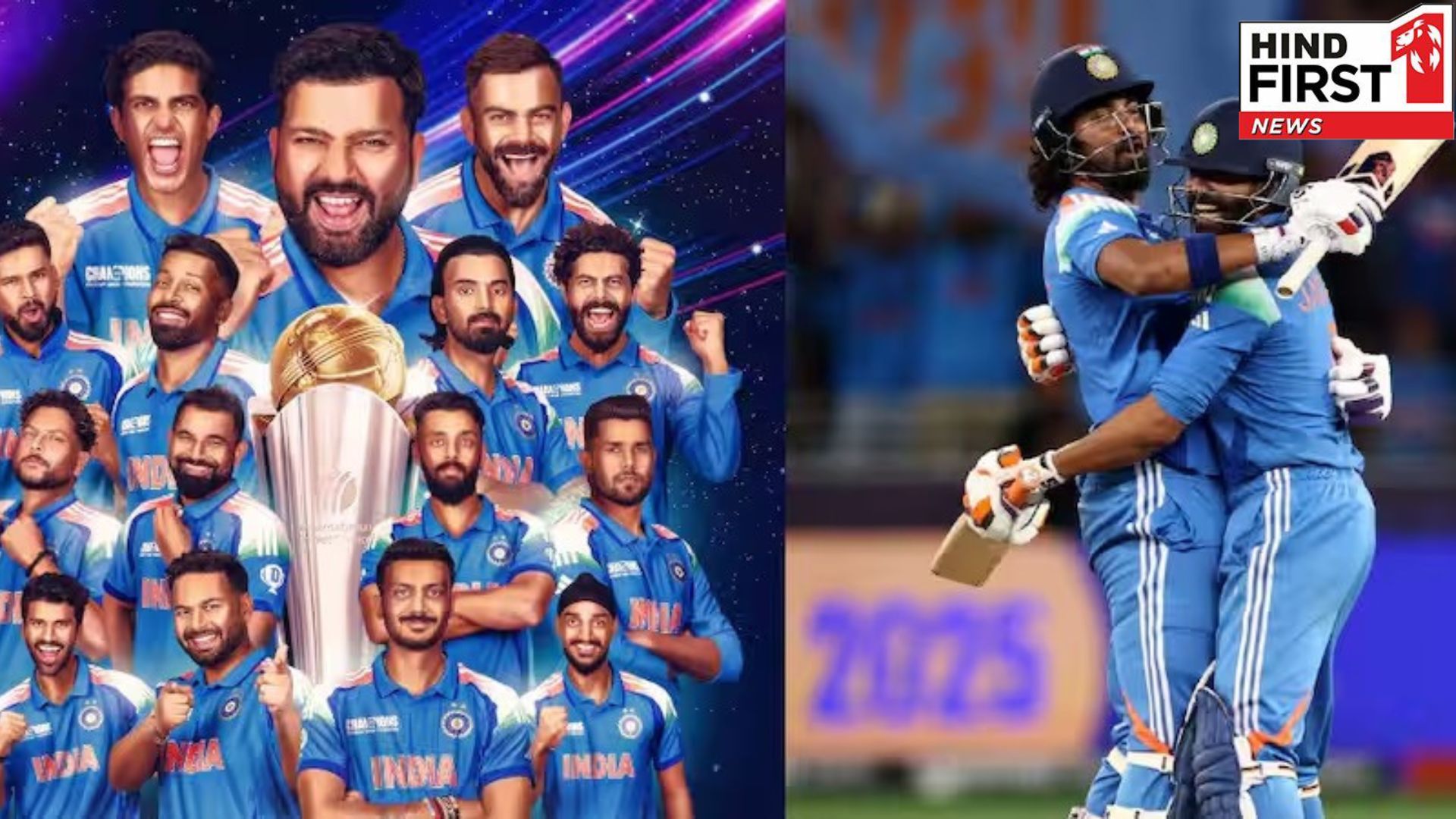 ICC CT 2025 Final: India beat New Zealand by four wickets to clinch third Champions Trophy title