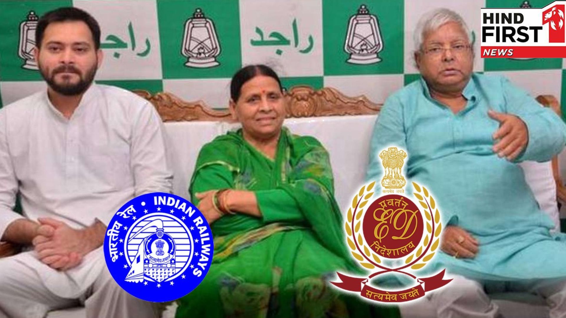 ED summons to Lalu Prasad Yadav, Rabri & Tej Pratap in money laundering probe