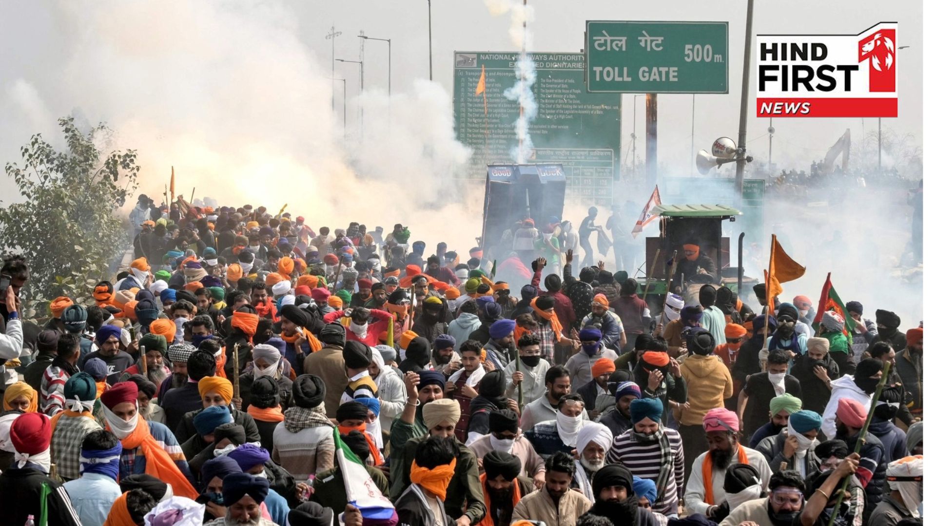 Farmer’s nationwide protest, against forceful removal from Shambhu border