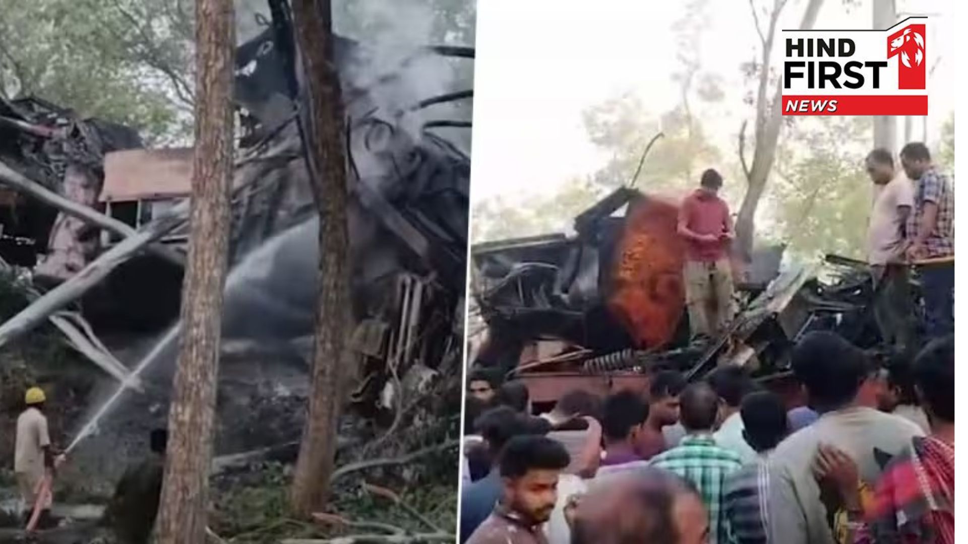 Train accident in Jharkhand, two goods trains collided, 2 loco pilots died, many injured