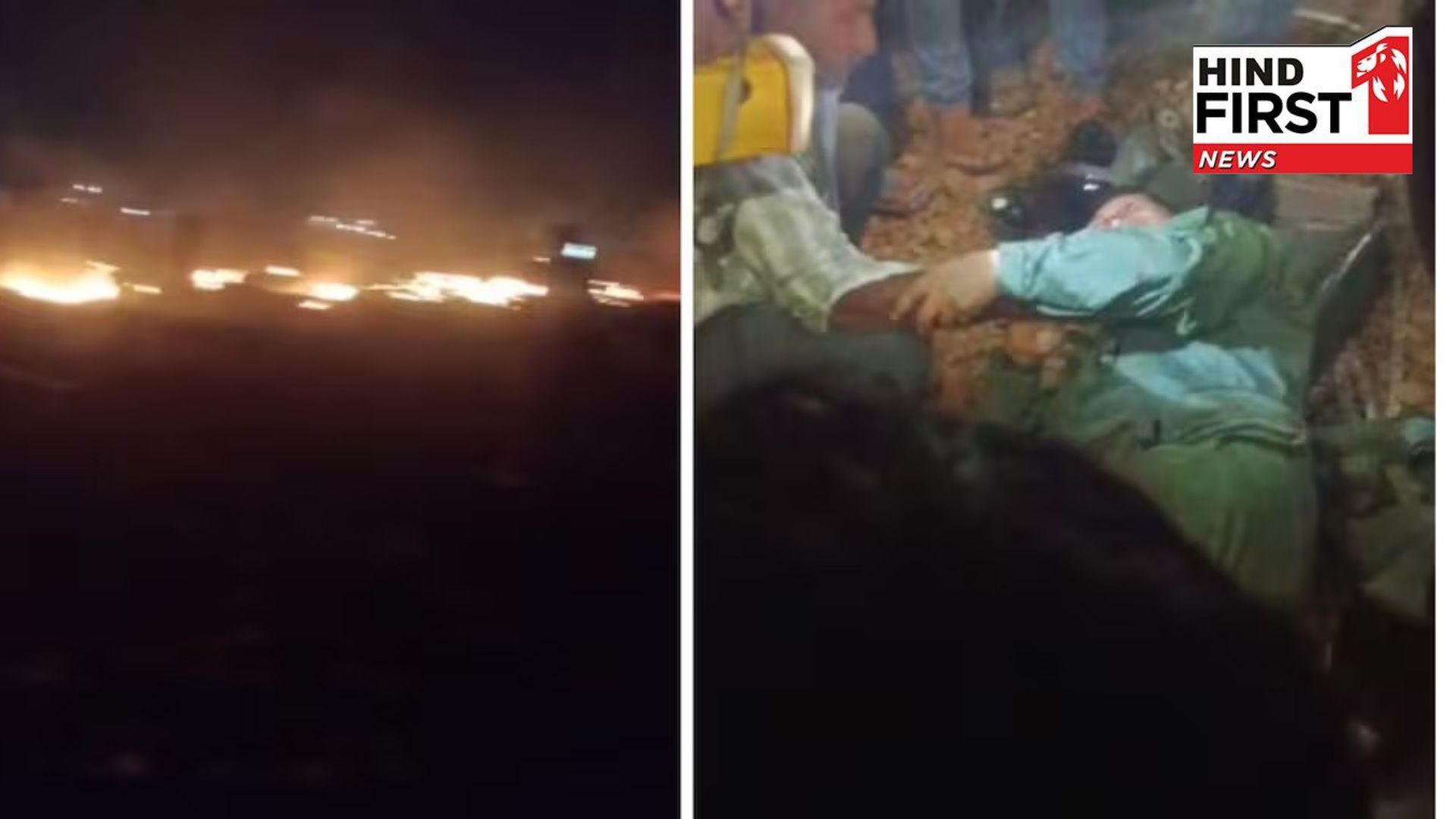 Jaguar aircraft crashes in Jamnagar in Gujarat, pieces of plane scattered far away